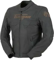 Furygan Fury Sherman Leather Jacket, black, Size S for Men
