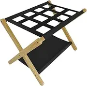 Luggage Rack Suitcase Stand Family Bedroom Hotels with Heavy Folding -Type Handbag Brackets Can Be Set Up in The Room Portable Luggage Shelf Luggage Stand