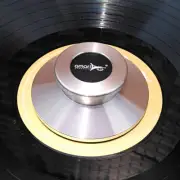 TC-02 Acoustics LP Vinyl Turntables Metal Clamp Disc Stabilizer Record silver
