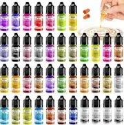 Alcohol Ink Set - 40 Bottles Vivid Colors for Epoxy Resin, Art Painting