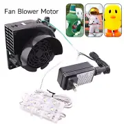 12V 1.5A Inflatable Air Blower Replacement Fan Blower Motor With 3 LED Light NAl