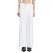 [ANN DEMEULEMEESTER] Elfi Trousers in Viscose Calico White