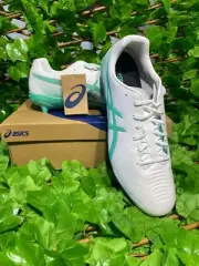 Brand New Asics Lethal Tigreror IT FF Soccer Shoes White/Aurora Green US Size 16