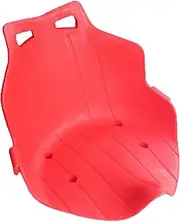 Eigell Kids Seat Attachment,DIY Low Back for Balance Karting Vhicles, Durable Drift Trikes Seat Saddle, Kart Go Seat, Red
