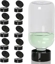 Bottle Emptying Cap for 1.08" Neck Size Effortlessly Empty Shampoos and Lotion Bottles, 28/410 Flip-Top Dispensing Caps Get Every Drop Out of Your Bottle Compatible with Cetaphil, Aveeno, 10 Pack