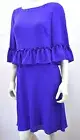 RALPH LAUREN RUFFLE DRESS SZ 10 NEW WITH TAG