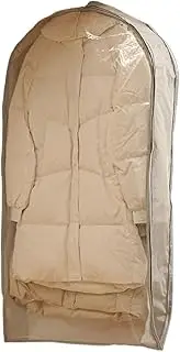 [Generic] Closet Garment Bag - Breathable Garment Storage Bag, Closet Clothes Organizer | Dustproof Suit Cover Bag, Foldable Clothing Storage Organizer Travel Garment Bag Hanging Protective Cover for Closet