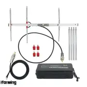 Handheld Yagi Antenna UHF VHF Portable Pocket Antenna For Outdoor Walkie Talkie