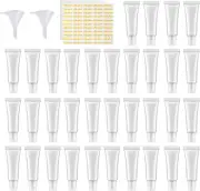 HRLORKC 110Pcs 10Ml Empty Tubes Lip Empty Lip Gloss Containers for Lip Gloss Bal