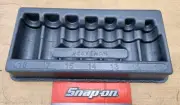 New Snap On PAKTY394-Tray For 207IPSFM - 3/8" Dr Metric 7 Pc Semi Deep Skt Set