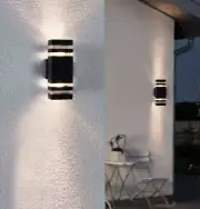 NEW Ankita Dusk to Dawn Sensor LED Outdoor Wall Light Aluminum Waterproof