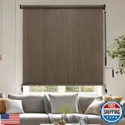 Artpuch Roller Shades for Windows, Cordless Door Blinds with 90% UV Protectio