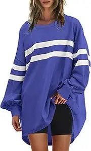 [HUCHPI] Go to My Orders,Womens Cotton Tees,T Shirt For Women 2024 Graphic,lightning sales today deals prime clearance,white shirts women,long sleeve shirts for women dressy,Plus Size Sale, A1-blue