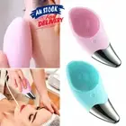 Silicone Cleansers Facial Brush Cleaning Massager Electric Skin Cleaner Massage