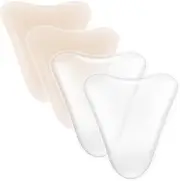 4 Pack Camel Toe Concealer Reusable,Y Shape Camel Toe Concealer,Silicone Camel Toe Prevention Underwear for Women Cameltoe Hider Cover Insert Pad Guard Stopper for Yoga Swimsuit Leggings Activewear