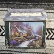 Thomas Kinkade 100 Piece Mini Puzzle Twilight Cottage New Sealed
