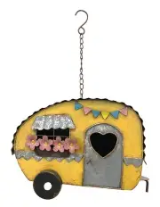 [Willow & Silk] Caravan Hanging Birdhouse Feeder in Multi
