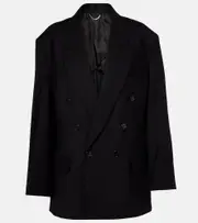 [Victoria Beckham] Victoria Beckham Double-breasted blazer AU 12 black