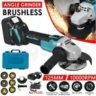 Cordless Brushless Angle Grinder Replace For Makita 18V Battery & Grinding Wheel