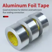 1roll High temperature resistant aluminum foil tape, waterproof and oil-proof,