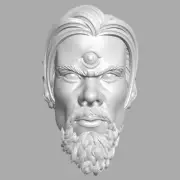 Dr Strange Multiverse of Madness v2 custom head for Marvel Comics action figures