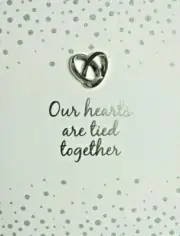 Our Hearts Are Tied Together Wedding Planner Diary-Keepsake Gift, NEW