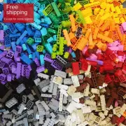 120Pcs Building Blocks Bulk Lot Pack Sorted By Color Bricks Block Plate MOC Toys
