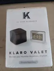 Klaro Valet - Smart Humidity, Temperature Hygrometer Sensor & Thermometer | A...