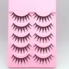 Eyelashes Extension Japanese Cosplay Natural Long Wispies False Eyelashes