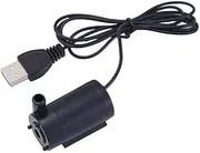 DC 5V USB Low Noise Mute Small Water Pumps 1.0A 2-3L/Min Mini Micro Submersible Pump Fountain for Fish Tank Aquarium Hydroponics