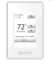 WarmlyYours nSpire Touch Programmable Thermostat with Floor Sensor