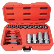 18pc Stud, Bolt, Nut & Screw remover extractor set PT53103