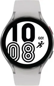 Samsung Galaxy Watch4 - 16GB - Bluetooth - 40mm - Silver - Aluminum - Silver - Sport Band - Fluoroelastomer - Refurbished (Excellent Condition)
