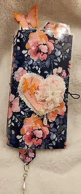 Handmade Floral Laminated Junk Journal