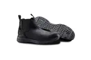Wolverine Rigger Romeo Elastic Chelsea Steel Cap Boots Shoes Waterproof - Black