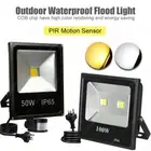 LED Flood light Outdoor PIR Sensor Floodlight Warm/Cold White Garden 50W 100W