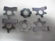 HARLEY SPRINGER FRONT END LOCK WASHER SET OF 6 FOR MOUNTING BOLTS.