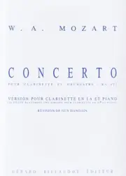 Mozart - Concerto - for A clarinet and piano