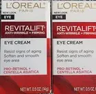L'oreal Paris Eye Revitalift Anti-Wrinkle + Firming Eye Cream 0.5 Oz (2 pack)