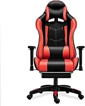 Professional Gaming Chair, Gaming Desk Chair, Massage Chair Gamer Chair 600Lbs Computer Gamer Chair with Footrest and Headrest Ergonomic Design High Back Office Chair ?for Adults Little Surprise