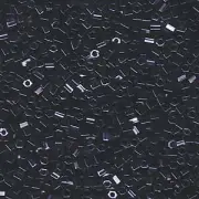 Gunmetal Miyuki Hex Cut Seed Beads 8/0 (8C-9451-TB)