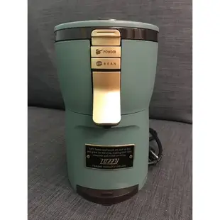 日本Toffy Aroma 自動研磨咖啡機 板岩綠 9.5成新、完整包裝