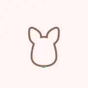 (Set of 3 Sizes) Kangaroo Polymer Clay Cutter (style 2)
