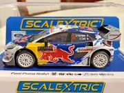 Scalextric C4569 Ford Puma Rally1 "Red Bull #16 4x4 DPR w/Lights 1/32 Slot Car