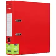 J.Burrows A4 Recycled Lever Arch 2-Ring Binder Gloss Red