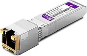 10GBASE-T SFP+ Transceiver, SFP+ to RJ45, 10G Copper SFP+ to Ethernet Module Compatible with Cisco SFP-10G-T-S, Ubiquiti UniFi UF-RJ45-10G, Mikrotik, Meraki, Netgear, D-Link and More, 1 Pack