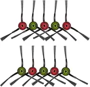 (10 Pieces) Side Brush Replacement Parts for Robot Vacuum Ecovacs DEEBOT N10 N10+ OZMO 920 950 T8 AIVI Max T9 T5 N5 N7 N8+ N8 Pro N8 Pro DX55 DX93 DJ65 Side Brushes 5 Pairs