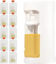 No Squeeze Pouch Holder | Small Portable Puree Squeezer,Creative Reusable Squeeze Station, No Food Splashing Kid Food Storage Container for Boys Girls