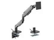 Brateck Single Heavy-Duty RGB Gaming Monitor - Fit Most 17"-49" LDT61-C012L-BG