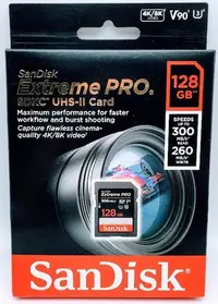 在飛比找Yahoo!奇摩拍賣優惠-SanDisk Extreme Pro SDXC 128GB